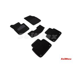 3D ворсовые коврики для VOLVO S90 / V90 (2016-) Черные