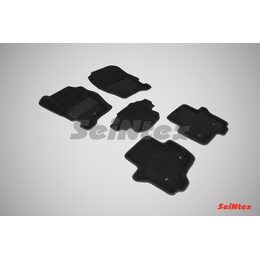 3D ворсовые коврики для LEXUS RX III (2009-2015) Черные