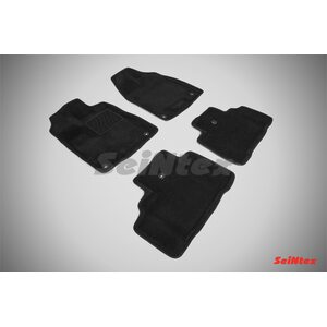 3D ворсовые коврики для Acura MDX (2014-) Черные